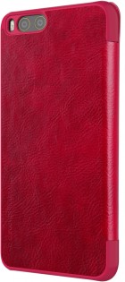 Кожаный чехол книжка Nillkin Qin Leather Case Q-LC XM-M6 для смартфонов Xiaomi Mi 6 Red